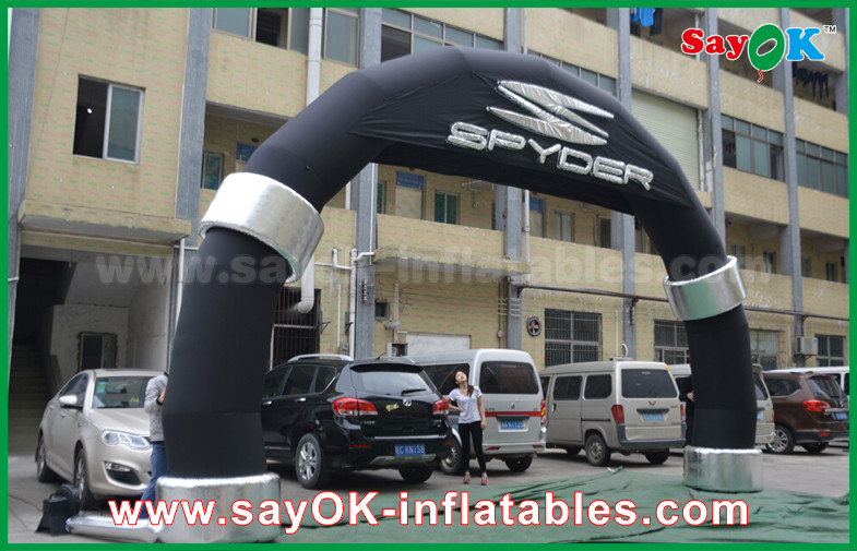 Inflatable Finish Arch Full Color Print Direct Inflatable Arch Welcome / Start / Finish Line Entrance Archway