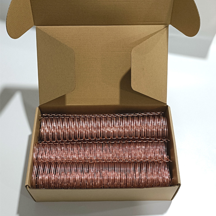 Double-loop wire spiral wire binding wire