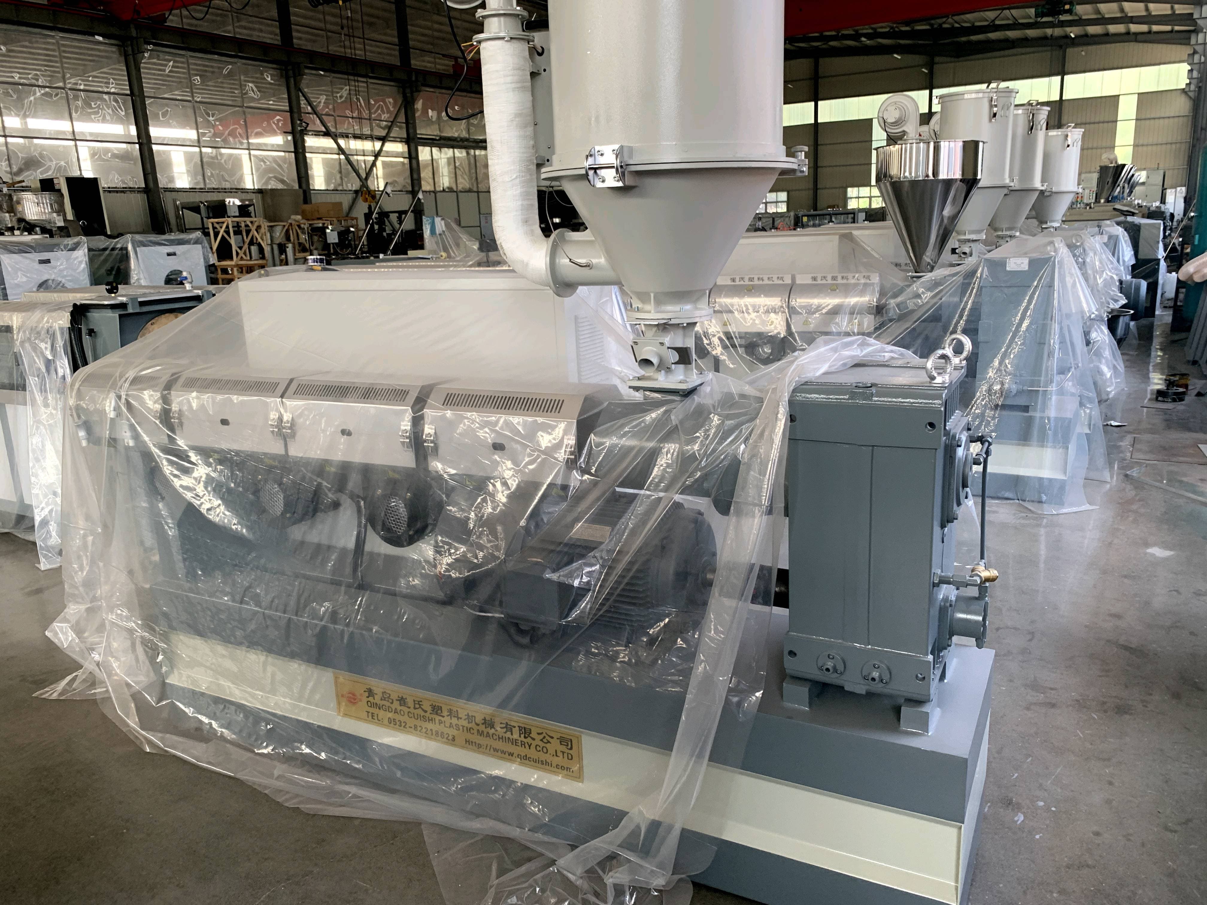 90mm Screw Diameter Synthetic Bolt Extruder Powered By Siemens Main Motor For Heavy Duty