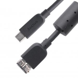 China Rohs External Hard Drive Cable Usb-C To Micro Usb 3.1 Gen 2 10 Gbps Length Customize wholesale