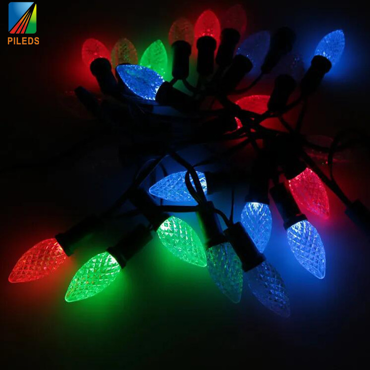 Ws2811 RGB LED Christmas String Light Color Changing IP65 Waterproof