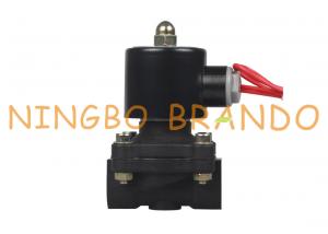 China 1/2 Water ABS Plastic Solenoid Valve 2 Way Normally Closed 12V 24V DC 220V AC wholesale