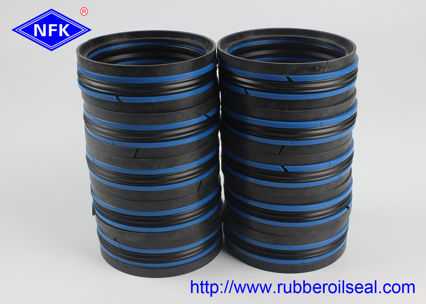 Reinforced Thermoplastic Polymer NBR Hydraulic Piston Seals