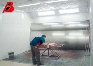 China BZB Wet Spray Booth Used for Wood / Furniture / Metal Coating wholesale