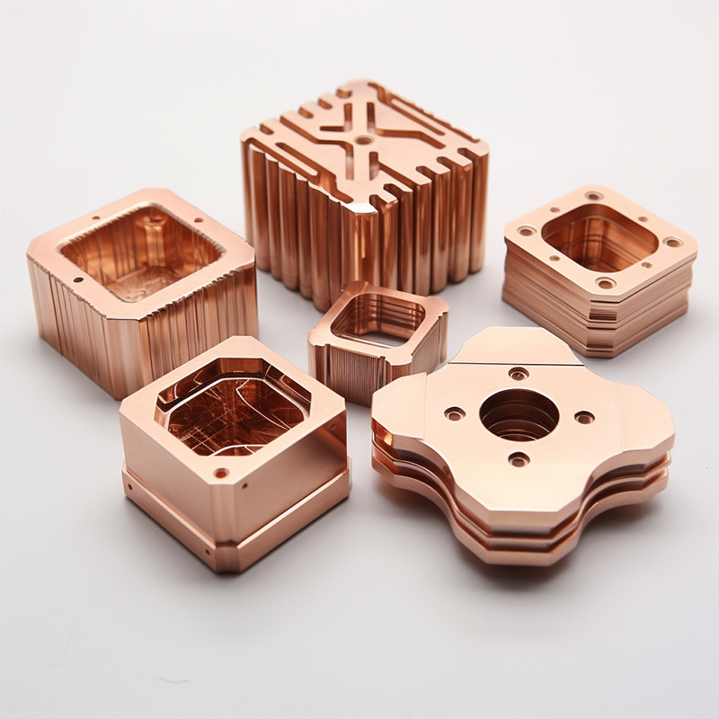 High Precision CNC Lathe Part CNC Milling Parts CNC Machining Copper Parts