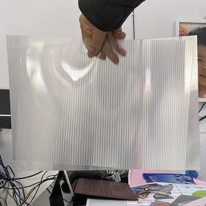 China Chinese 3D Lenticular Sheet supplier high transparency 0.9mm 70 lpi lenticular sheet for 3d lenticular printing products wholesale