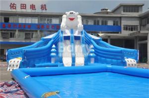 China Adult Outdoor Inflatable Water Park , Children Water Park Playground Equipment on sale