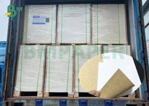 China High Bulky Food Grade 250gsm 325gsm White Top Kraft Board 24 * 25 sheets wholesale