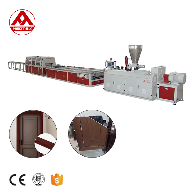 250kW Power WPC Kitchen Board Extrusion Line for Manufacturing Plant Wide Door Design