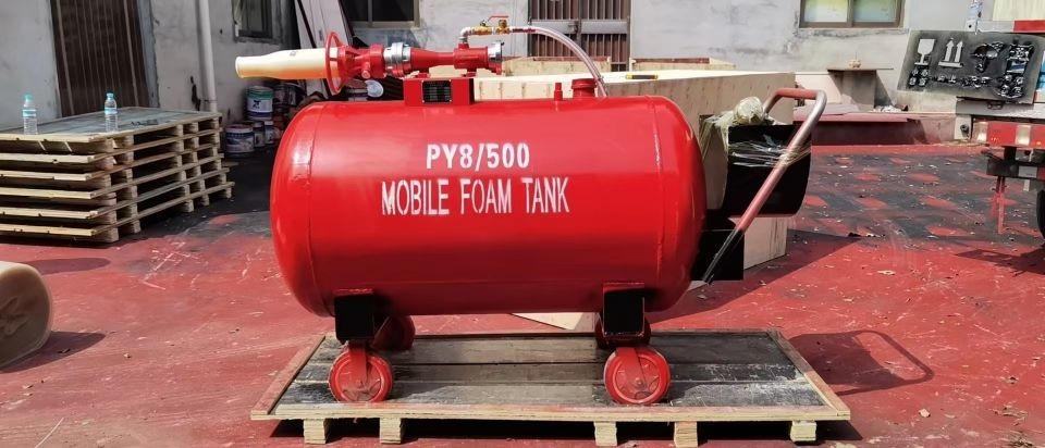 500L Fire Protection Mobile Foam Cart Foam mobile tank for Fire Fighting
