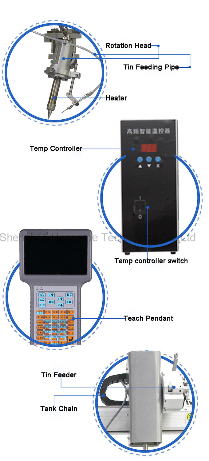 Automatic Desktop Soldering Robot with Smog Cleaner for Air Purification 1