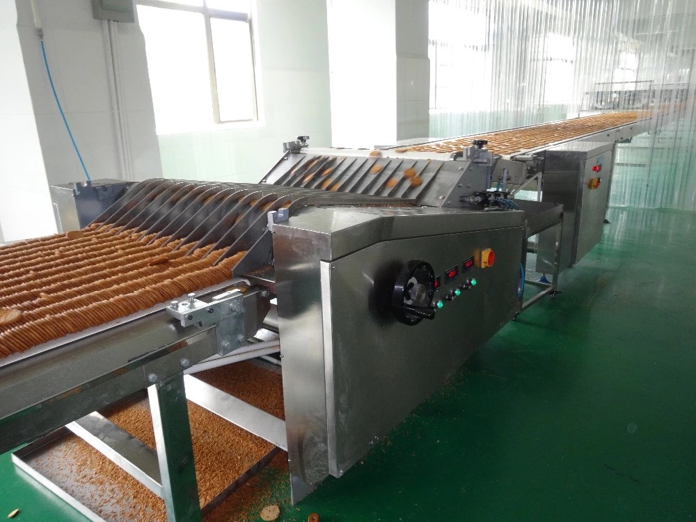 Long Service Life Biscuit Production Line 100~1800Kg/Hour