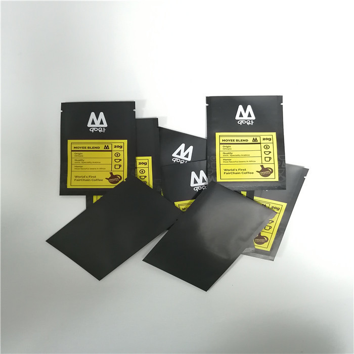 custom sachet for powder packaging sample packaging bag flat bag stand up bag with zipper