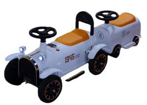 China Dual Drive 12V Children Small Electric Train Rechargeable Two Seat Kids Car on sale