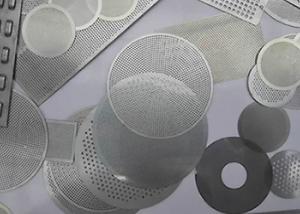 China Perforated Disc Filter Screen Mesh 10 – 635 Mesh With Wrapped Edge on sale
