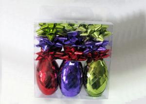 China Mixed Ribbon egg and ribbon star bow set for Christmas gift wrapping ribbon bows wholesale