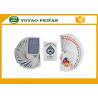 Buy cheap Paper / Plastic Poker Playing Cards With ROHS / SGS Certification from wholesalers