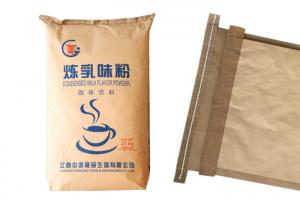 China Sewn Open Mouth Multiwall Paper Bag Flow Sterility Separated Pe Film Industrial wholesale