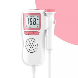 China Medical Class II Ultrasonic Doppler Fetal Heartbeat Detector Pocket Fetal Monitor wholesale