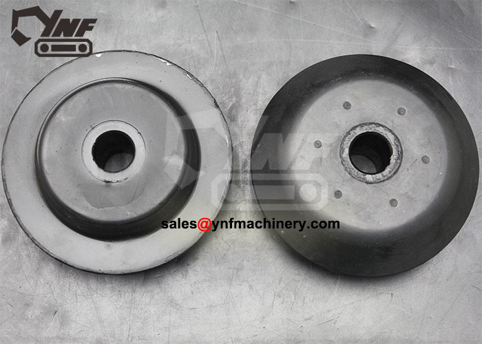 Excavator Natural Rubber Engine Mounts For CAT E450 Black Color