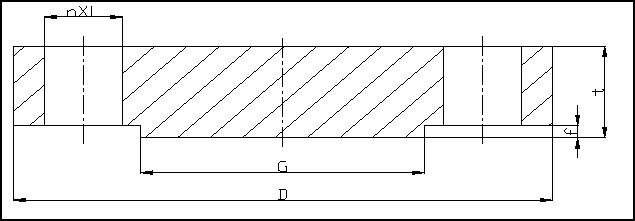 F304L Blind DN50 Stainless Steel Flanges EN1092-1 ASME B16.5