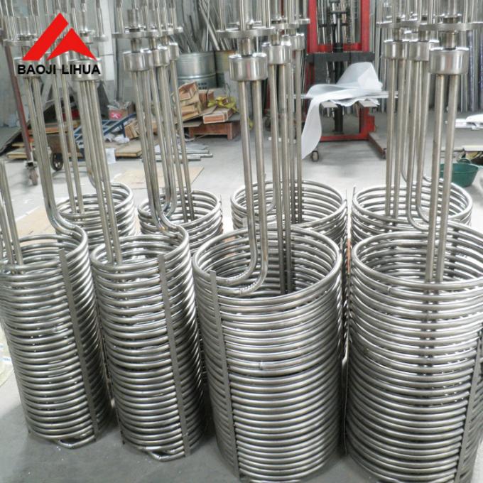 Titanium heat exchanger tube  titanium grade 1 grade 2 OD19mm OD 25.4mm OD38mm 6000mm long 5