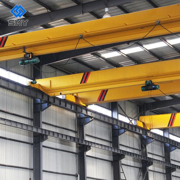 Quality Q235 Steel Overhead Under Running Crane Single Box Girder Crane for sale