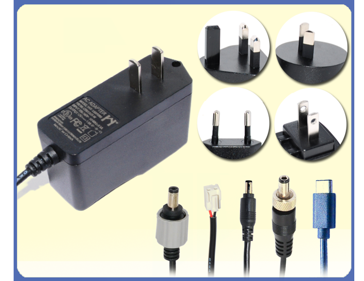 12V 1A Switching Power Supply Adapter With ABC PC Plastic Housing