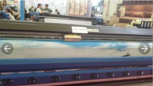 China Large Format CMYK Plotter welcomed by Spanish to Print PP Materials on sale