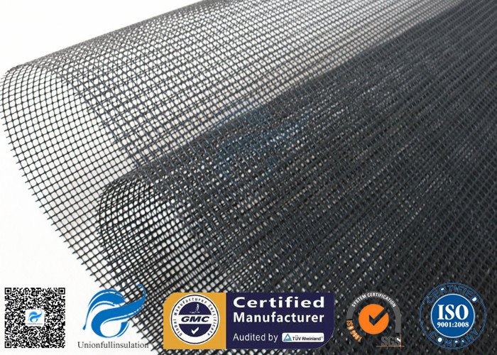 PTFE Coated Fiberglass Open Mesh Fabric Black 1MM 260℃ Conveyor Dryer Belt