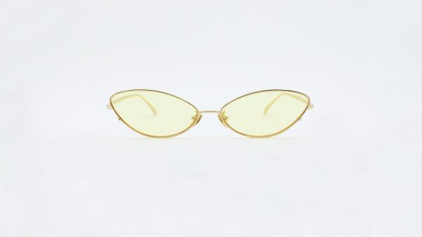 Small Cateye shape Sunglasses metal frame Summer outdoor fashion Eyeglasses UV