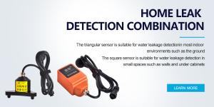 China 10000hz Mains Water Leak Detection System PQWT L50 Smartthings Water Leak Sensor on sale