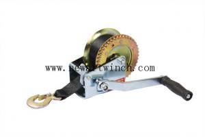 China 1000lbs Color Power Coated Wire Rope Cable Hand Winch For Sale wholesale