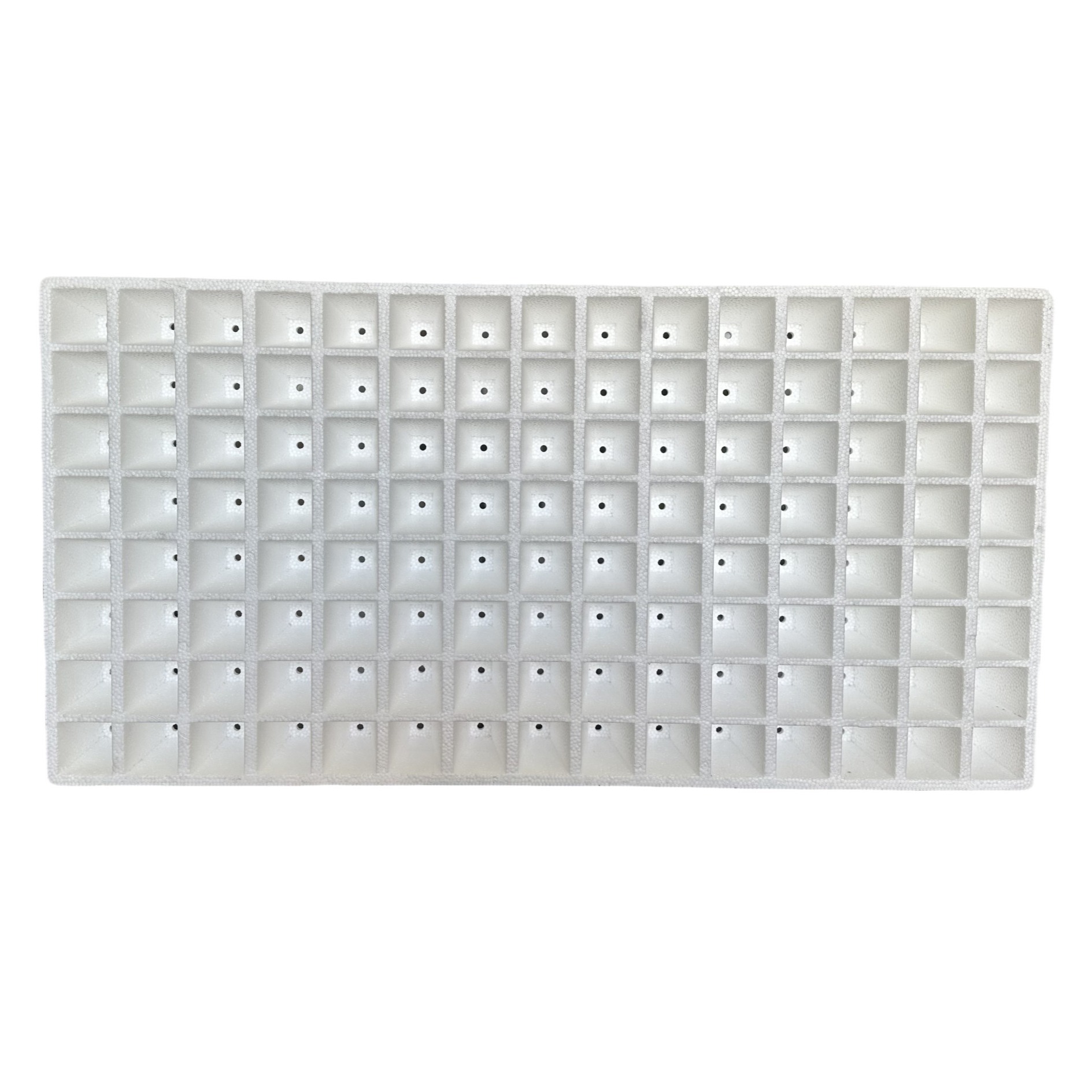 Floating Foam Seedling Tray EPS Material Customized Seedling Tray For Various Plants