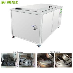 China Deep Hot Water Ultrasonic Cleaning Machine for Catering Mobile Cleaning Services with Casters wholesale