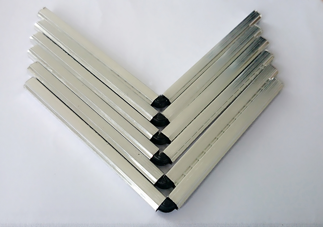 Aluspacer rigid aluminum spacer bar for double glass