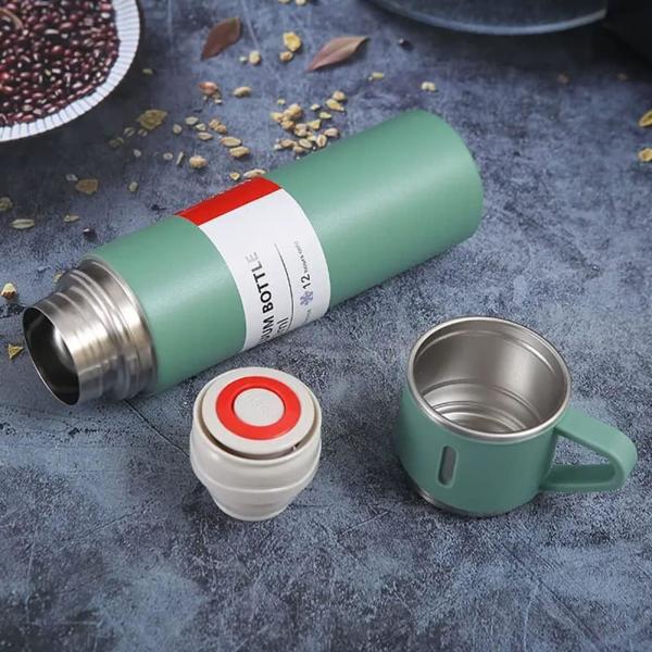 Vacuum Insulated Cup For Hot / Cold Drinks Stainless Steel Thermo Cups 14.2oz
