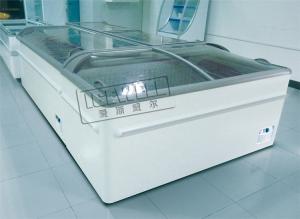 China Hot sale frostless refrigerator for sale top open display ice cream freezer wholesale
