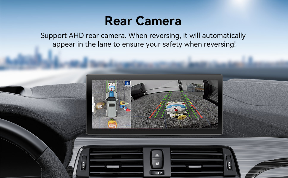 8.8 Inch Wireless Carplay Android Auto Mirroring Link For Car Bus SUV Truck