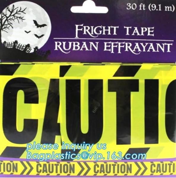 Caution tape halloween underground cable warning tape,Haunted Halloween Decorations Caution Warning Tape - Trick Or Trea