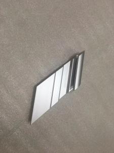 China 25mm Length Precision Saw Cutting Anodized Sliding Block for Aluminum Solar Panel Mid Clamp wholesale