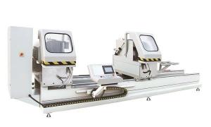 China uPVC Window Processing Machine / Double Mitre Saw CNC Cutting Equipment on sale