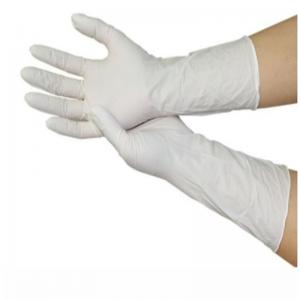 China Waterproof Cleanroom Gloves Acid Alkali Resisting ESD Nitrile Exam Gloves wholesale