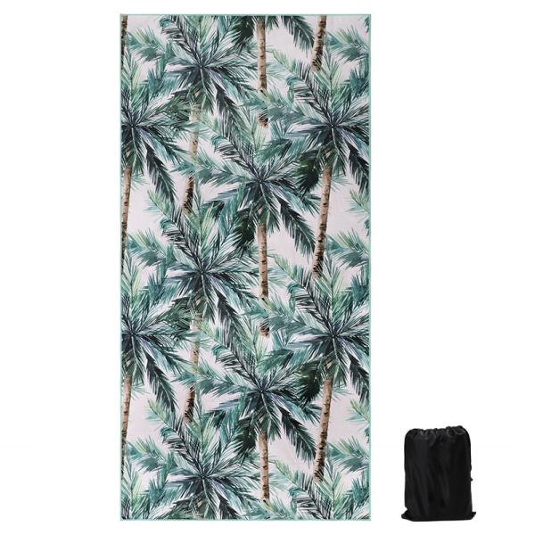 Recyle Large Customized Sand Proof Sublimation Digital Print RPET Microfiber