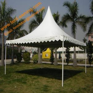 China Fireproof Wedding Party Event Trade Show Tent 4x4m Pagoda High Peak Tent wholesale