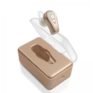 China Wireless Mini Bluetooth Headset Ear Plug In-ear Sports Single Ear Bluetooth Headset on sale
