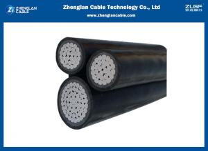 China Self Supporting System Overhead Insulated Cable Aluminum Conductor XLPE Insulated 2, 3, 4, 5core Aerial bundled cable wholesale