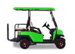 Green Color Multi Passenger Golf Carts , High End 4 Seater Electric Golf Buggy