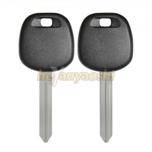 China Toyota Transponder Key Shell Toy47 Brass Blade And Best Replacment For Toyota Car Key on sale