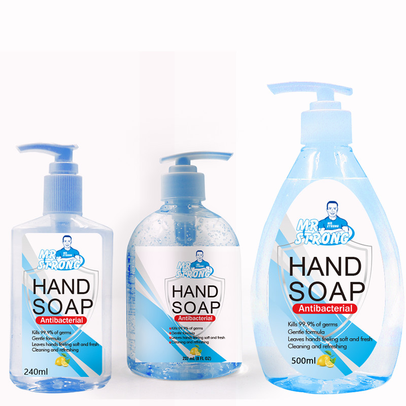 OEM ODM Citrus Hand Wash , Luxury Scented Bottle Aloe Hand Soap Care Liquid